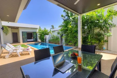 Tropical 3BR Pool Villa Nga Chang NC10, Gated Residence, 10 min Drive to Nai Harn Beach – Fotos 7