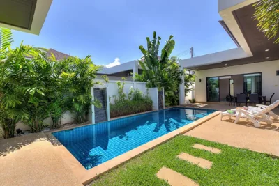Tropical 3BR Pool Villa Nga Chang NC10, Gated Residence, 10 min Drive to Nai Harn Beach – Fotos 10